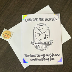 Horoscope Birthday Cards | Birthday Cards | Zodiac Birthday Cards | Birthday Card for Astrology Signs | For Him, For Her | Handmade Cards