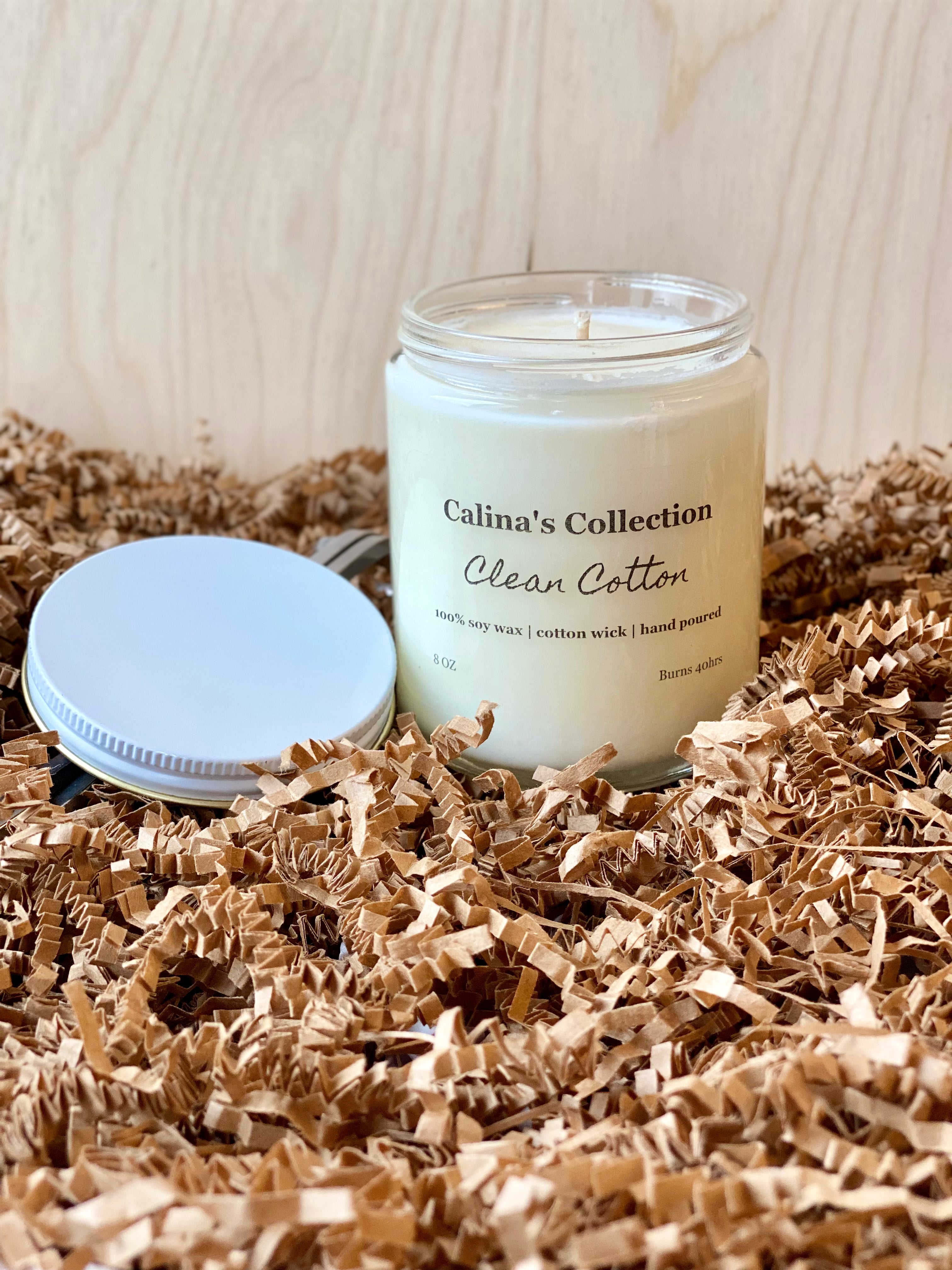 Clean Cotton | Scented Candles | A Fresh Floral Scent