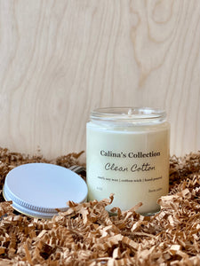 Clean Cotton | Scented Candles | A Fresh Floral Scent
