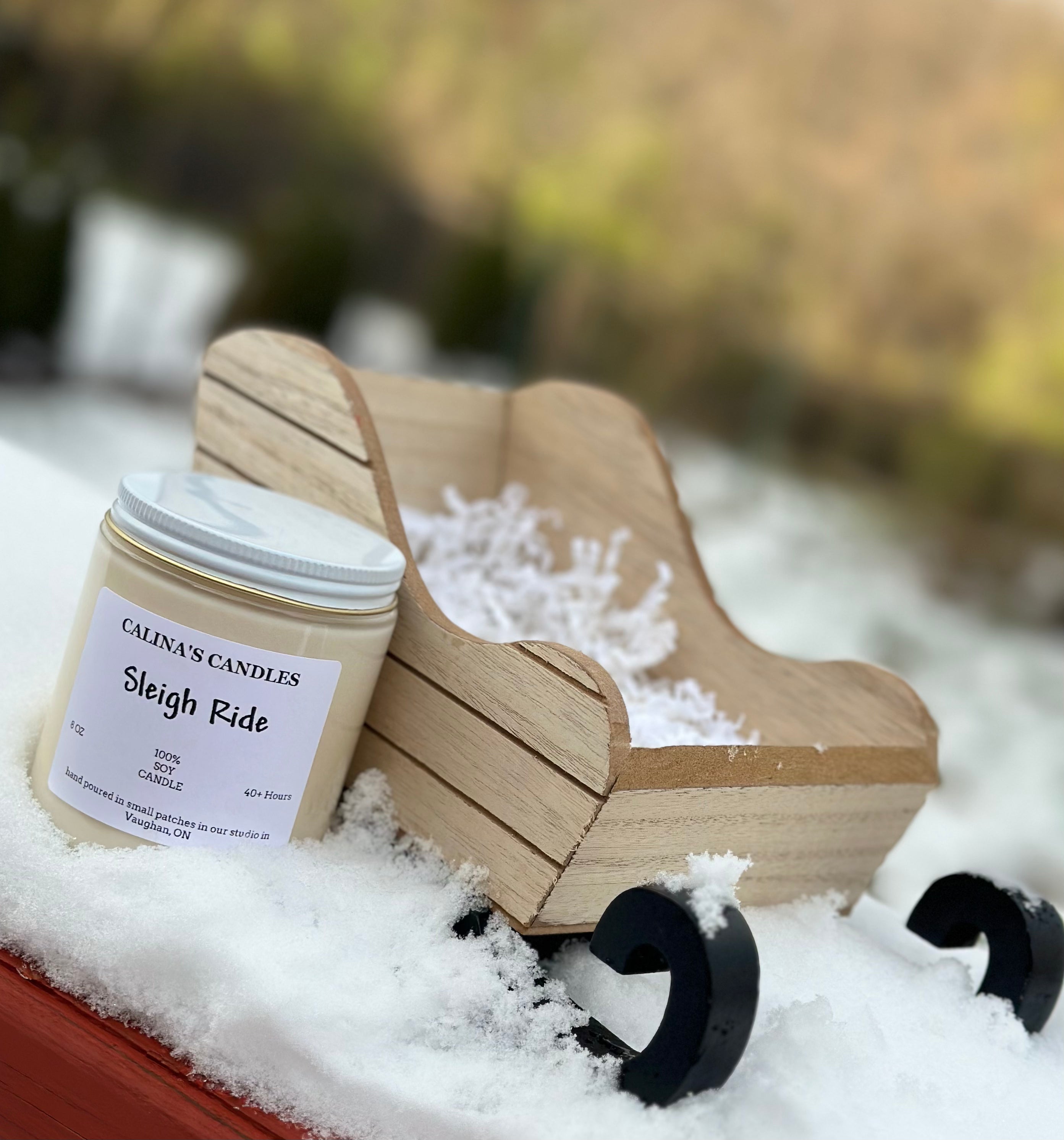 Sleigh Ride | Scented Candle | A Holiday Candle
