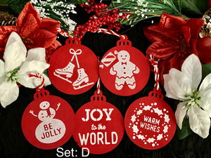 Handmade Wooden Christmas Ornaments