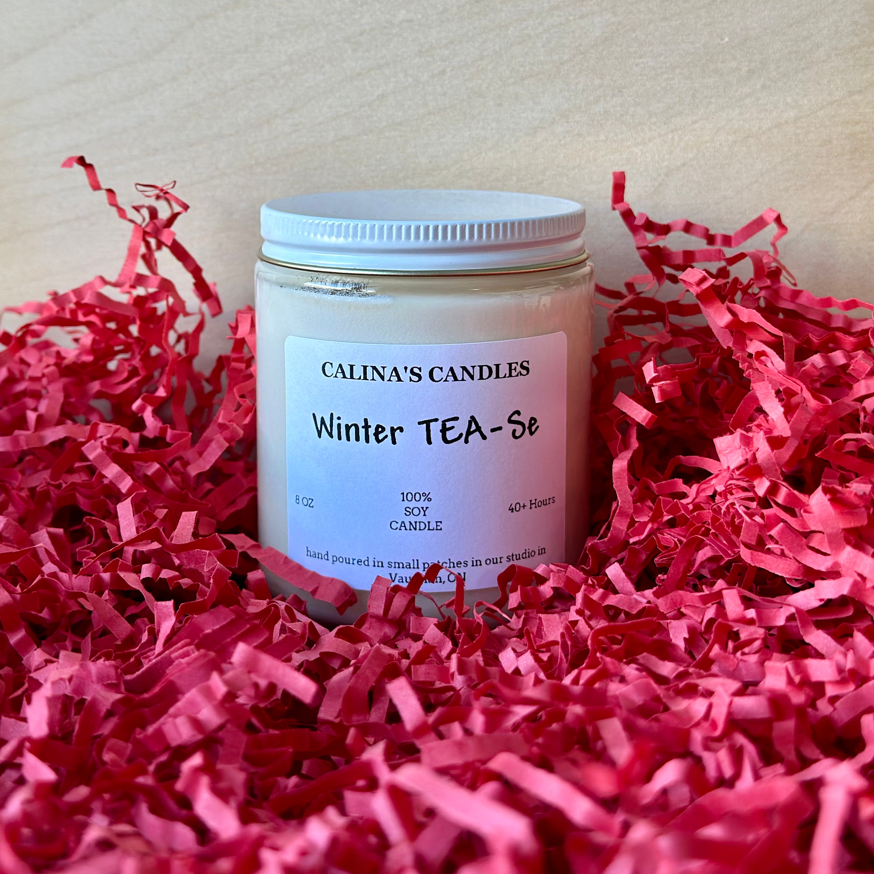 Winter TEA-se | Scented Candle | A Holiday Candle