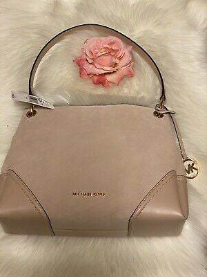 Michael Kors Nicole Medium Leather Shoulder Bag Calina s