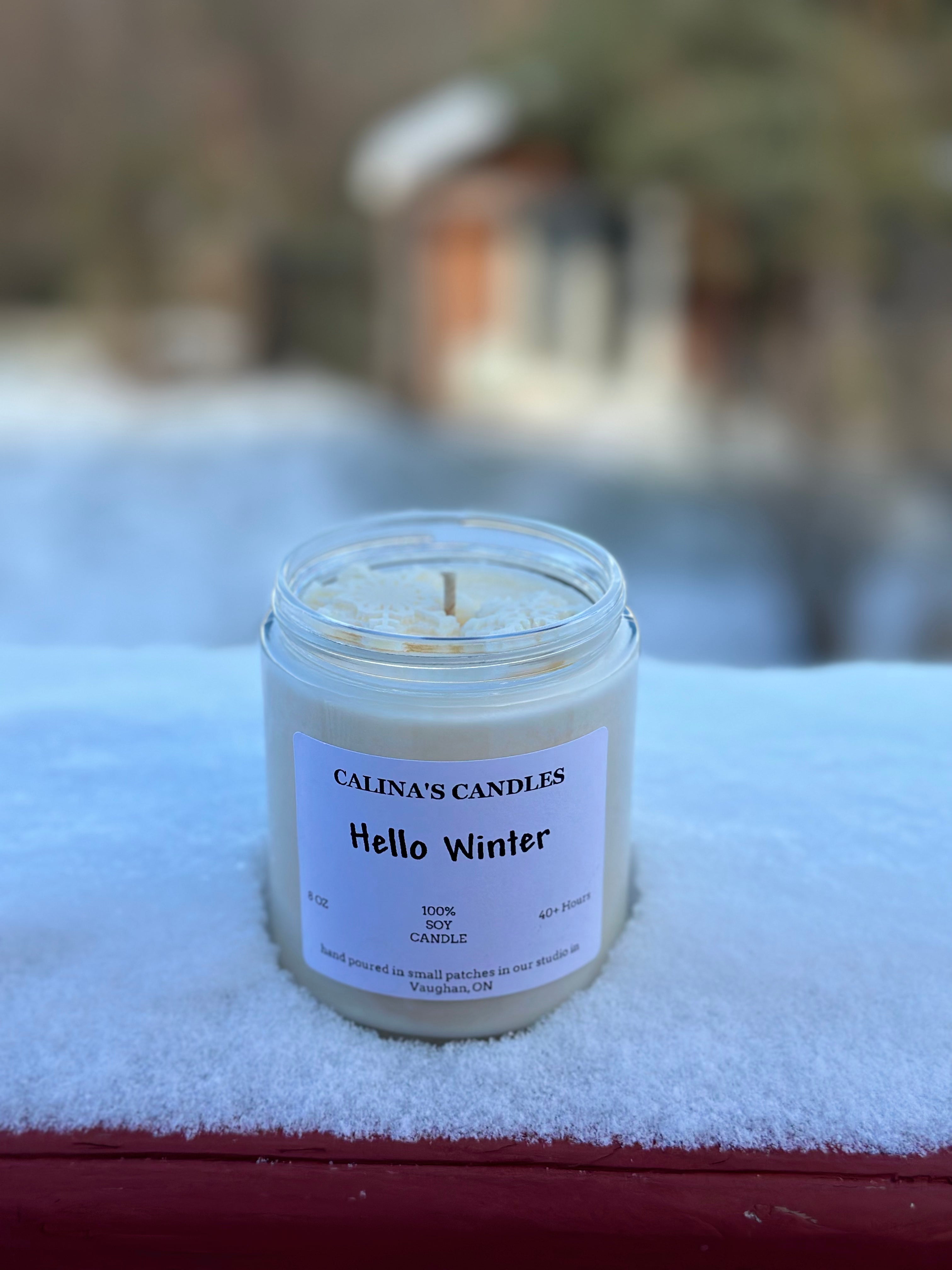 Hello Winter | Scented Candle | A Holiday Candle