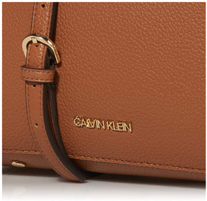 Calvin Klein Deandra Faux Leather Satchel