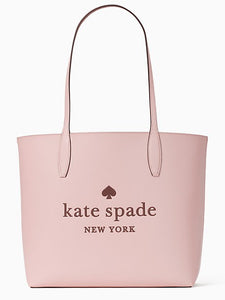 Kate Spade Glitter On Tote - Rose  Smoke