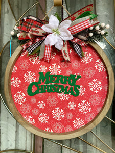 MERRY CHRISTMAS Hanging Sign
