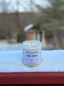 Hello Winter | Scented Candle | A Holiday Candle